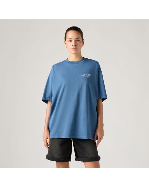 Graphic Short Stack Tee Levi's de color Blue