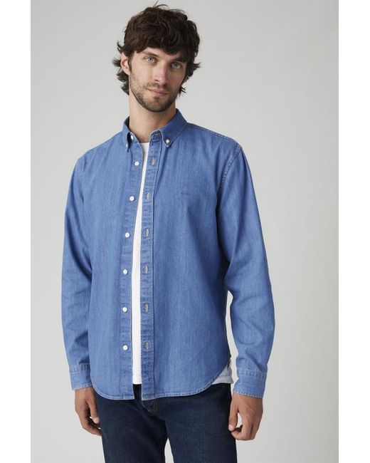 Levi's Authentic Button Down Shirt in Blue für Herren