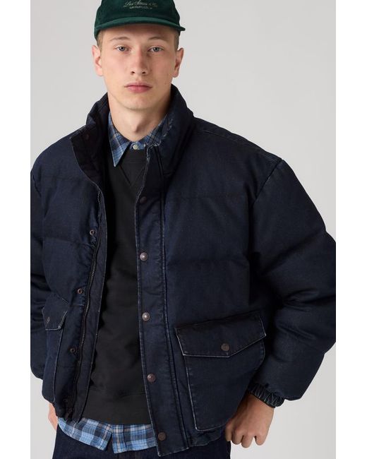 Outerlane Puffer Jacket Levi's de hombre de color Blue