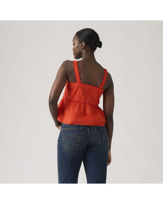 Levi's Mimi Blouse in het Red