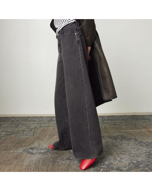 Jeans Xl Straight Levi's de color Black