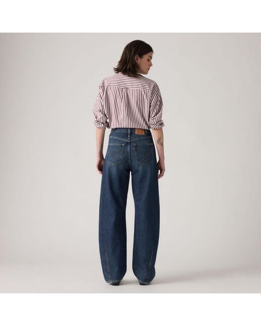 Jeans Barrel Con Cincha Levi's de color Blue