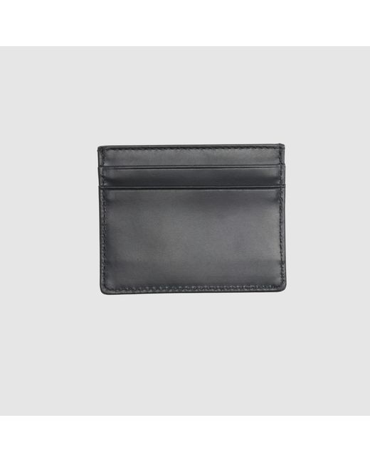 Levi's Black Leather Card Case for men