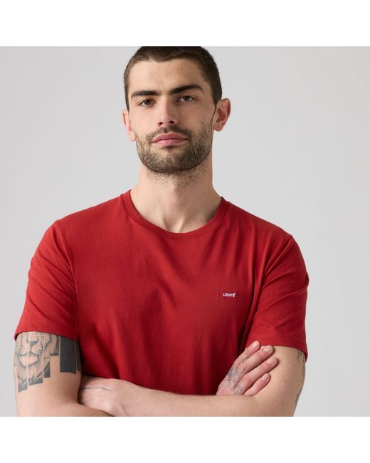 Levi's Red Classic Housemark Tee for men