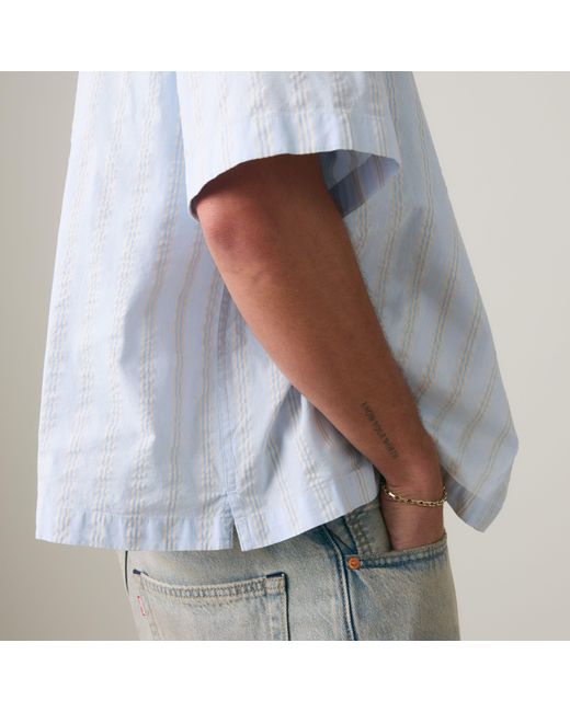Levi's White Short Sleeve Lama Boxy Shirt for men