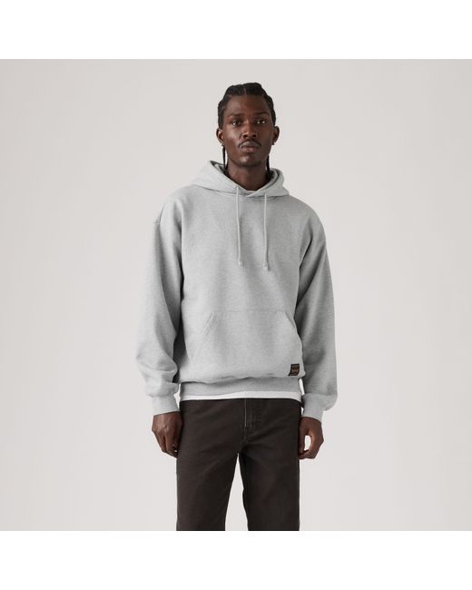 Workwear Pullover Hoodie Levi's de hombre de color Gray