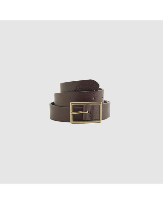 Levi's Blue Rectangle Buckle Belt