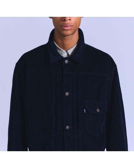 Type I Trucker Jacket di Levi's in Blue da Uomo