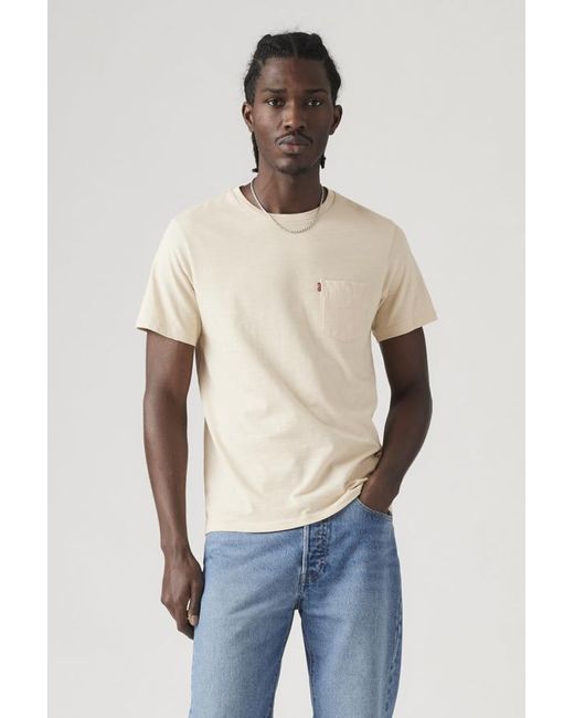 Levi's Blue Classic Pocket Tee for men
