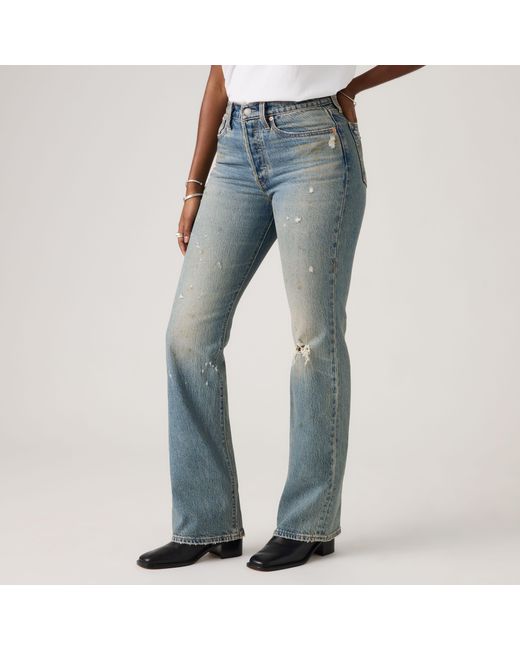 Levi's Blue Wedgie Bootcut Jeans
