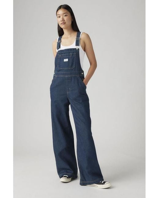 Levi's Blue Xl Lightweight Overalls