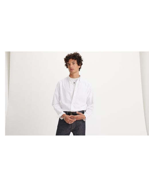 Camisa de botones Authentic Blanco Levi s de hombre de color Negro