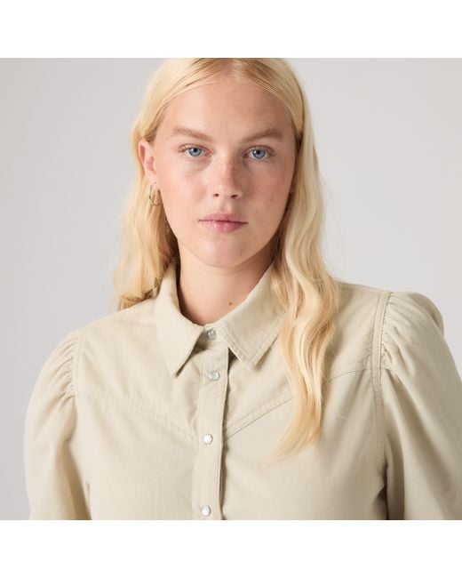 Levi's Natural Juna Western Shirt