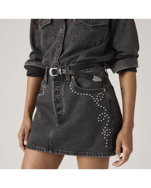 Levi's Black Icon Skirt