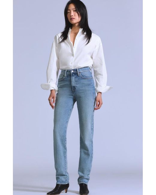 Levi's Pin Slim Jeans in het Blue