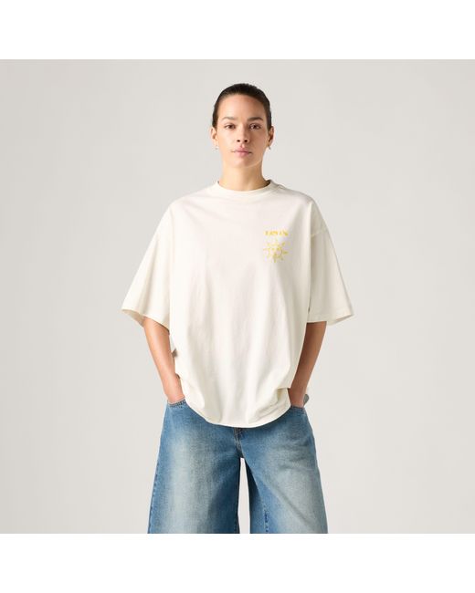 Graphic Short Stack Tee Levi's de color Red