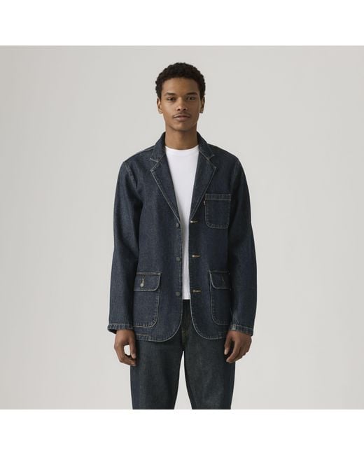 Levi's Blue Presidio Blazer for men