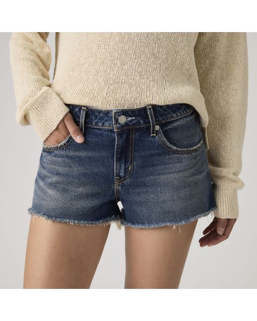 Levi's Blue Low Shorts