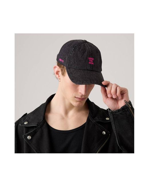 Levi's Black Pride Essential Cap for men