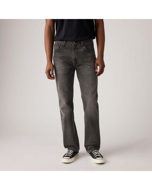 Levi's Blue 555 Relaxed Straight Jeans for men