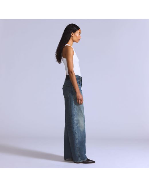 Levi's Drop Barrel Jeans in het Blue