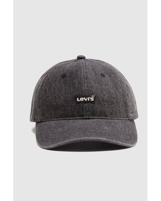 Levi's Gray Housemark Cap for men