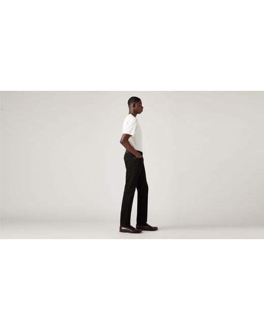 Levi's 502 Taper Jeans in het Black voor heren