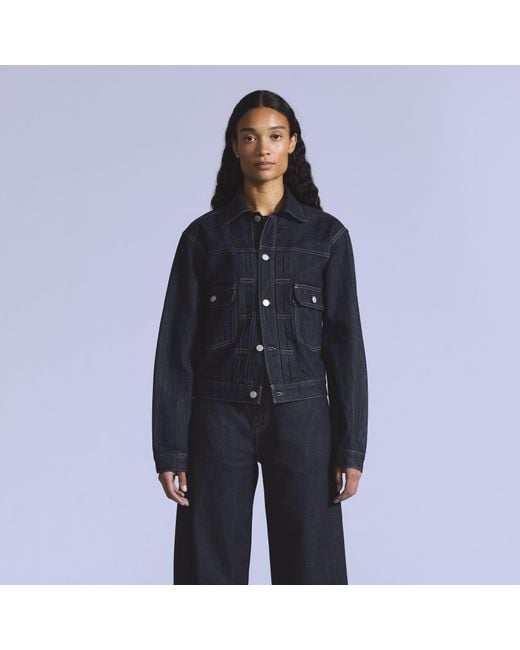 Levi's Black Classic Type Ii Trucker Jacket