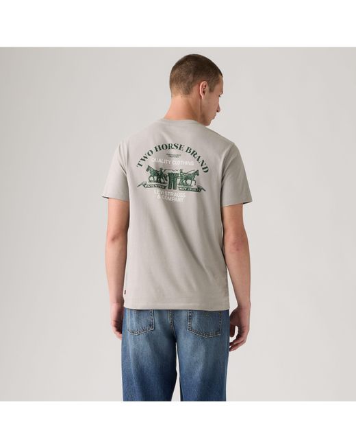 Camiseta Classic Graphic Levi's de hombre de color Gray