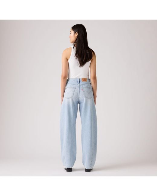 Jeans Barrel Con Cincha Levi's de color Blue