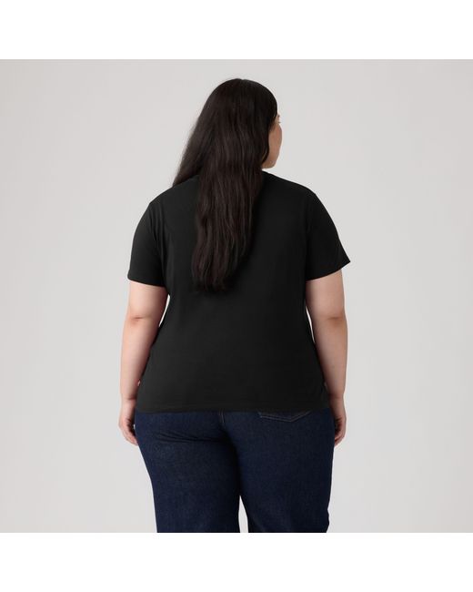 Perfect Tee (Plus Size) Levi's de color Black