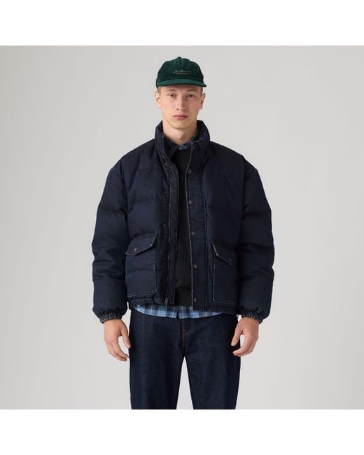 Outerlane Puffer Jacket Levi's de hombre de color Blue