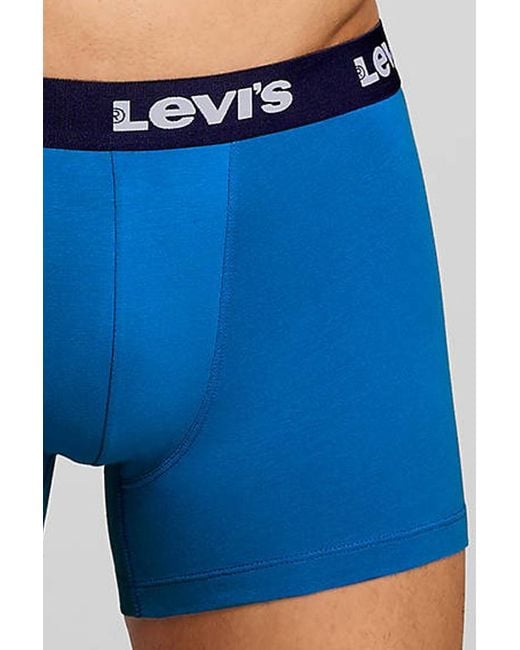 Levi's Basic Boxerslip Set Van 2 in het Blue voor heren