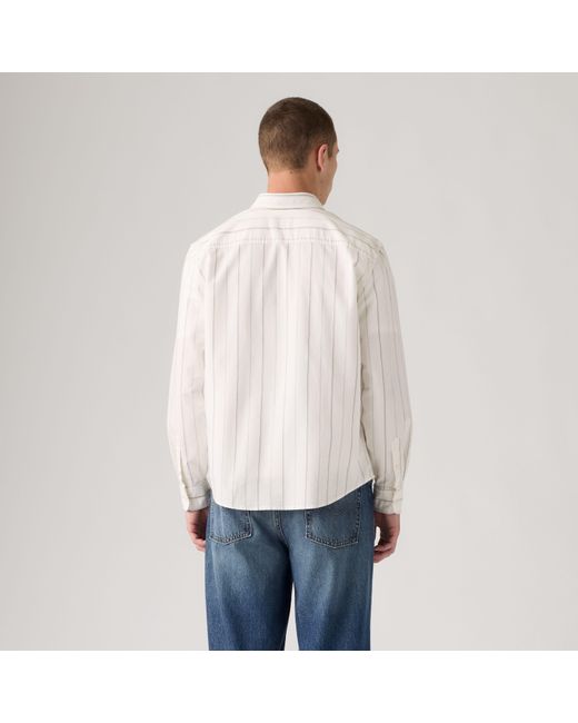 Authentic Button Down Shirt Levi's de hombre de color Gray