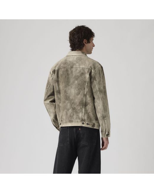 Trucker Jacket Relaxed Levi's de hombre de color Brown