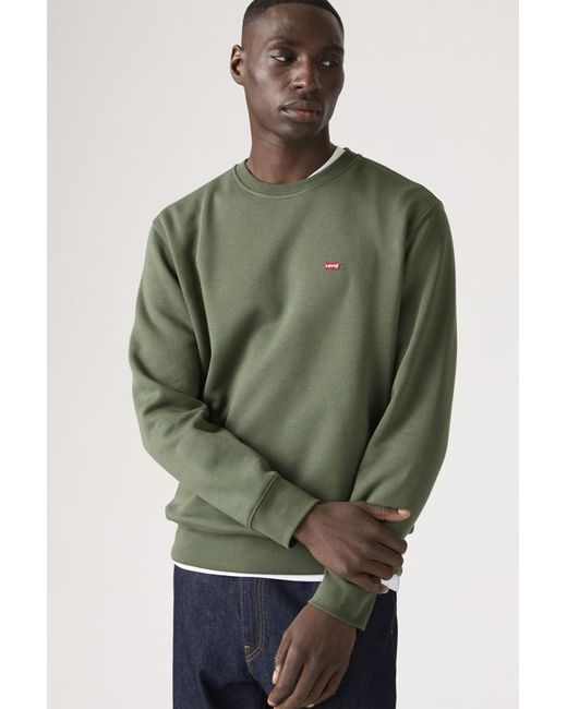 Levi's Green Crewneck Sweatshirt for men