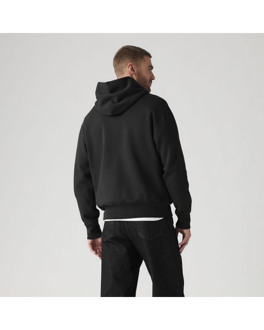 Sudadera Con Capucha Authentic Levi's de hombre de color Black