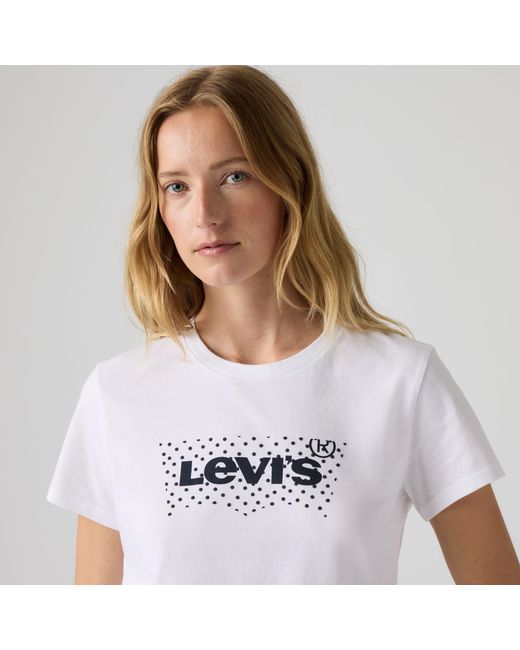 Perfect Tee Levi's de color White