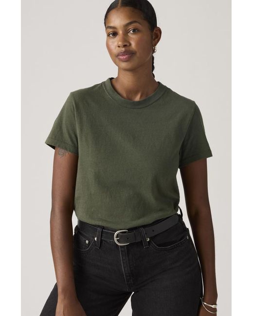 Levi's Green Favorite Slub Tee