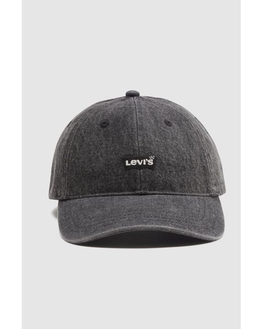 Levi's Gray Housemark Cap for men