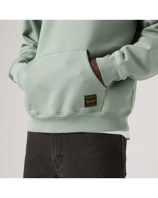 Levi's Green Workwear Po Hoodie for men