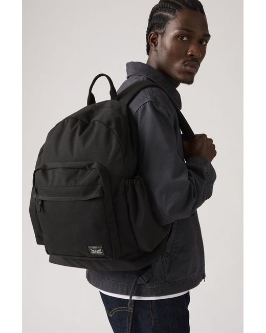 Levi's Black Mission Bay Backpack for men