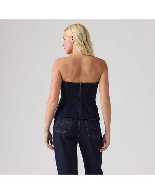 Levi's Sweetheart Bustier in het Blue