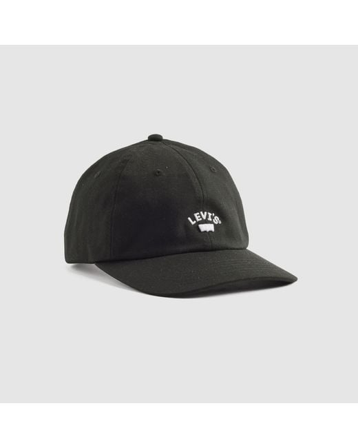 Levi's Black Lazy Girl Logo Cap