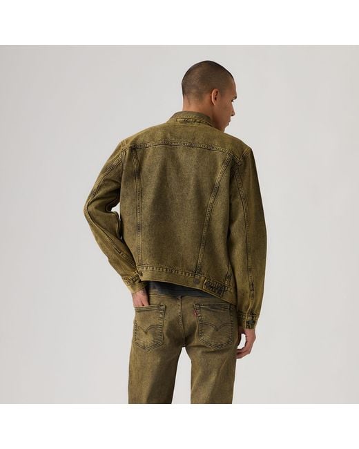 Type Iii Trucker Jacket Levi's de hombre de color Green