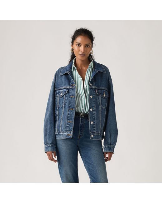 Levi's 90S Trucker Jacket in het Blue