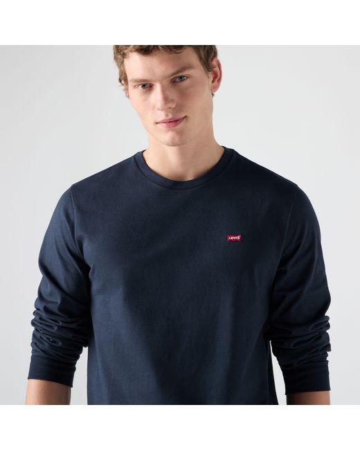 Levi's Black Original Housemark Tee for men