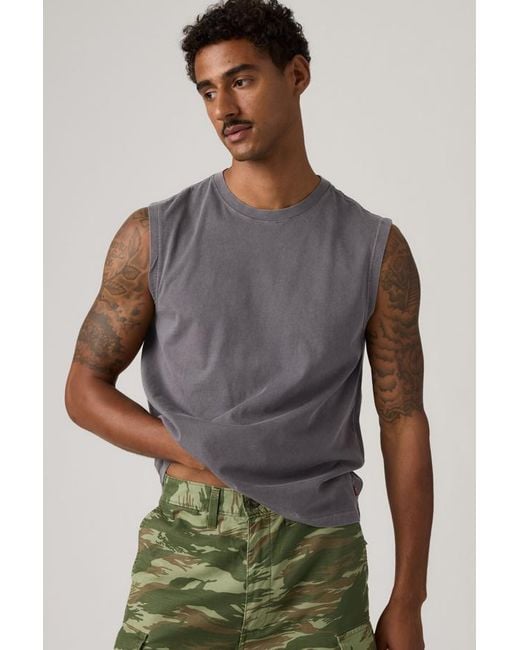 Levi's Gray Muscle Tank for men