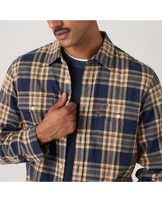 Jackson Worker Overshirt Levi's de hombre de color Gray