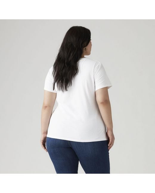 Levi's Black The Perfect Tee (Plus Size)